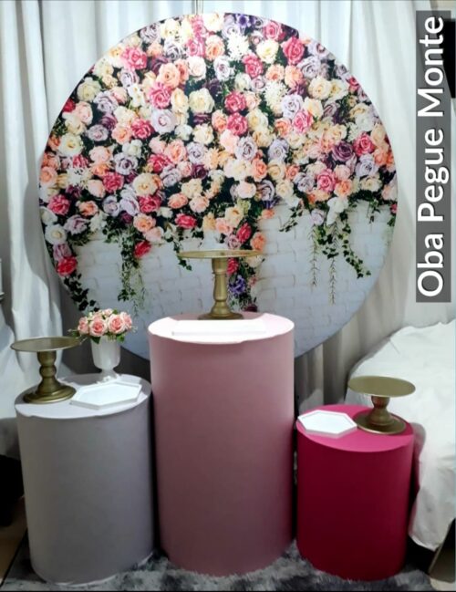 Grab and mount floral theme