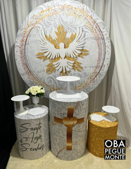 Take it and mount baptism, chrism, first communion