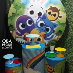 Pegue e monte decoração bolofofos