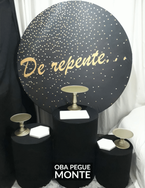 Tema De Repente - Trio de Cilindros Preto - Pegue e Monte