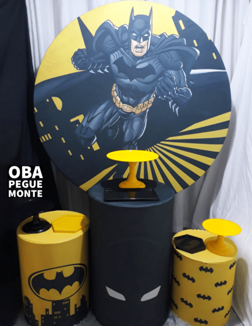 Kit Pegue e Monte Decoração Batman