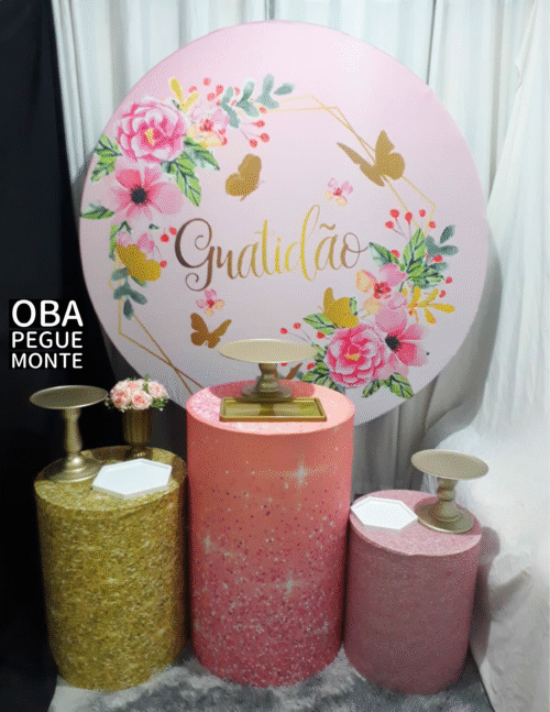 Kit Pegue e Monte Decoração gratidão