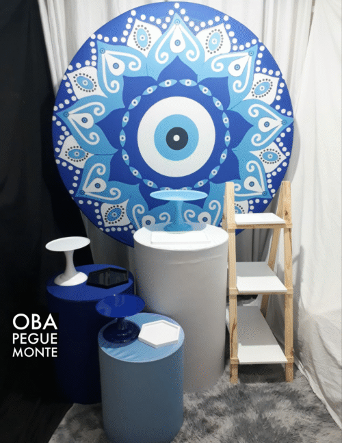 Pegue e Monte Decoração Olho Grego