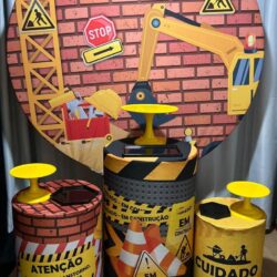 Pegue e monte construção