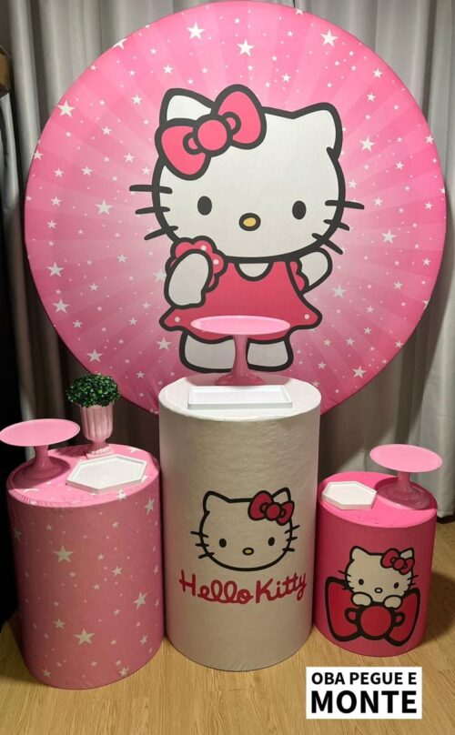 Pegue e monte hello kitty