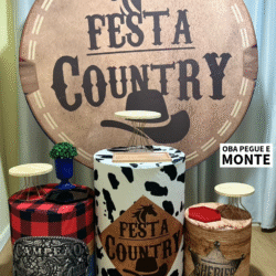 Pegue e monte festa country